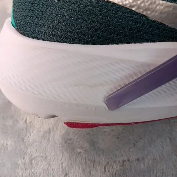Nike Air Zoom Pegasus 40 Women’s Size 9 Pink Green White Running Shoes - Picture 11 of 16
